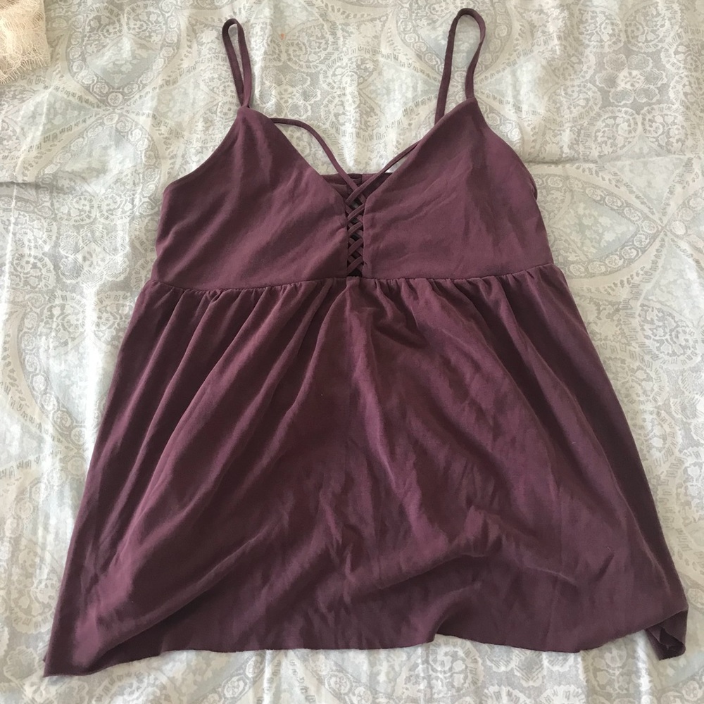 SUEDE TANK TOP